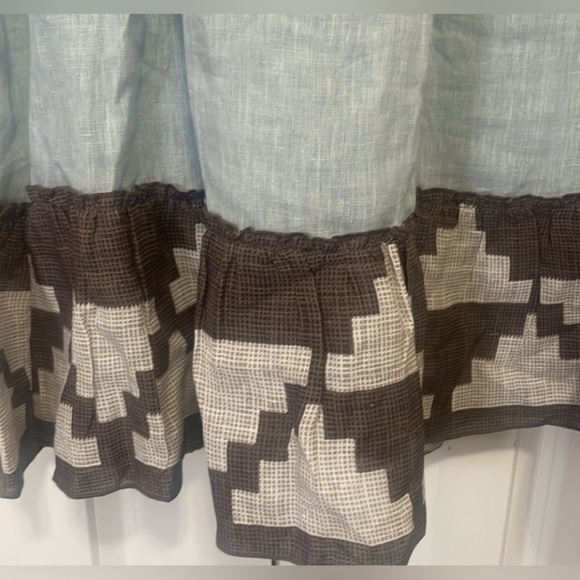 Knee length 100% linen dress - Picture 3 of 11